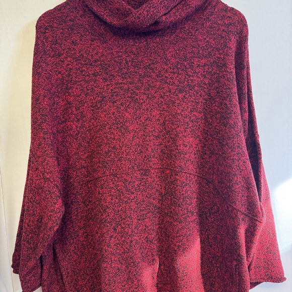 Cashmere blend Kimono Cowl Neck Sweater large - Picture 1 of 8